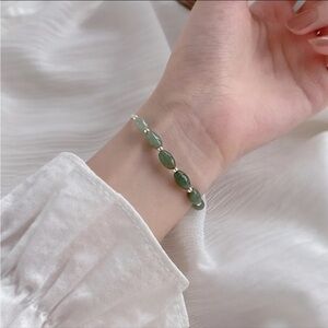 Lucky Waterdrop Silver Bracelet